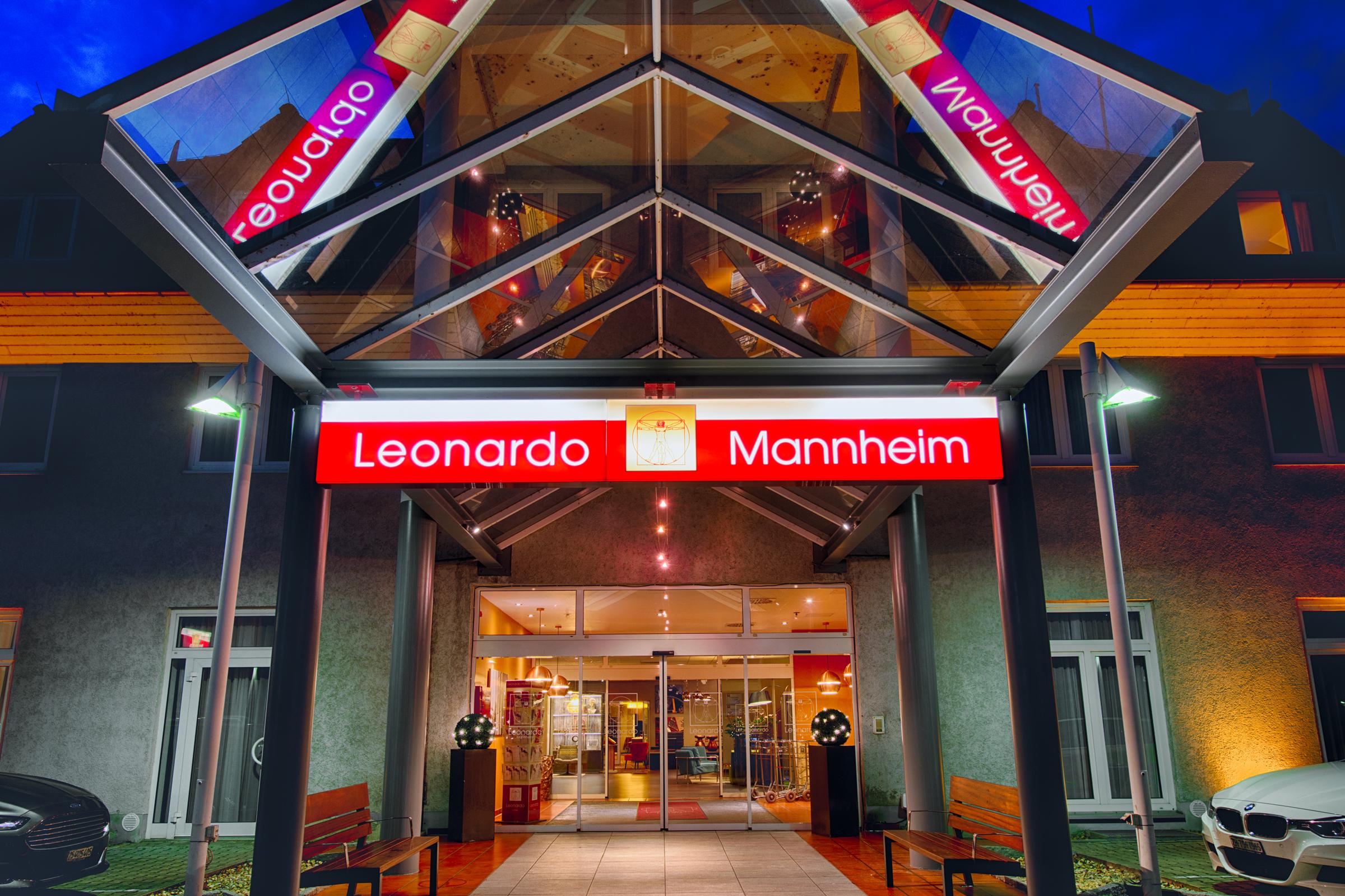 Leonardo Hotel Mannheim-Ladenburg Exterior foto